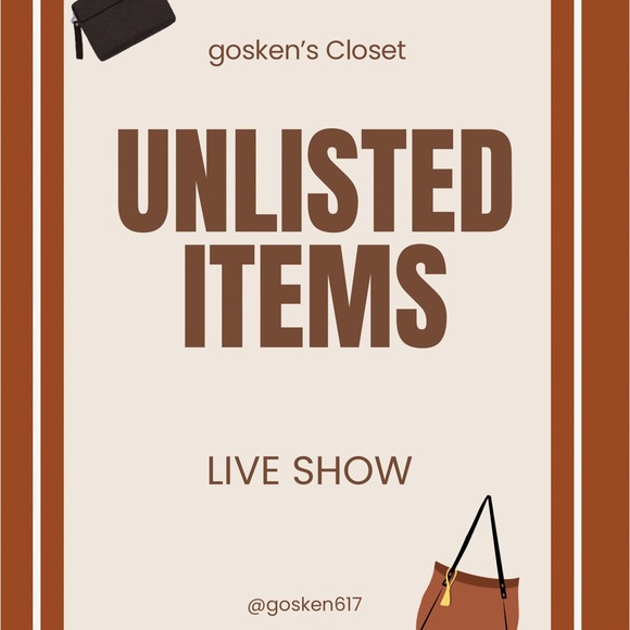 Handbags - UNLISTED ITEM SOLD AS SHOWN DURING LIVE SHOW. 5/18/26
